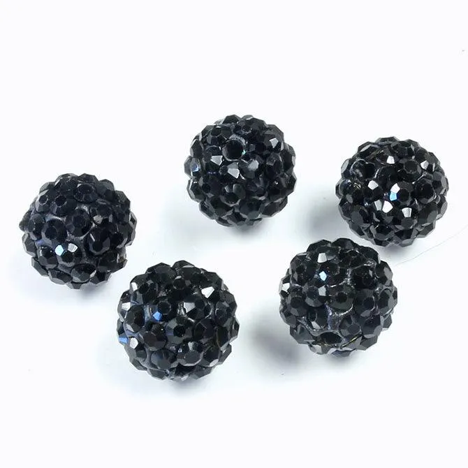 10mm Pave Beads for Shamballa Bracelets (Sold by the Piece)