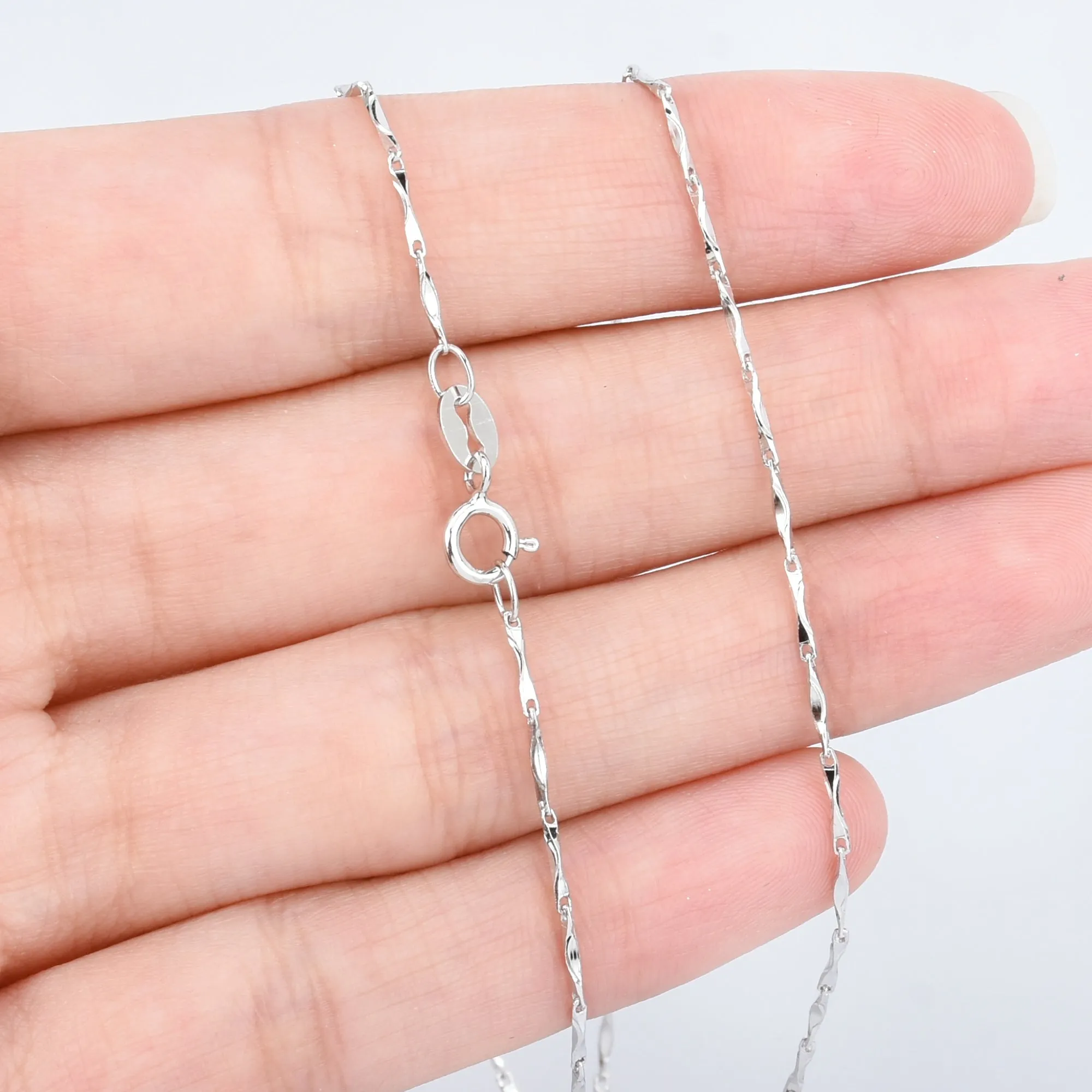 16 Sterling Silver Necklace 925 Silver Necklace Chain Dainty Necklace Gift for Her 1pcs 102936