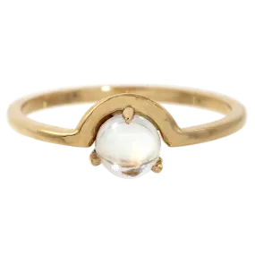 3-Prong Moonstone Ring