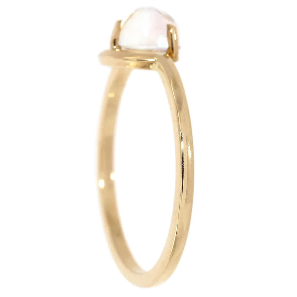 3-Prong Moonstone Ring