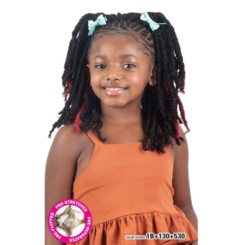 3X KIDS-PRE-FLUFFED POPPIN' TWIST 12 | Freetress Synthetic Crochet Braid