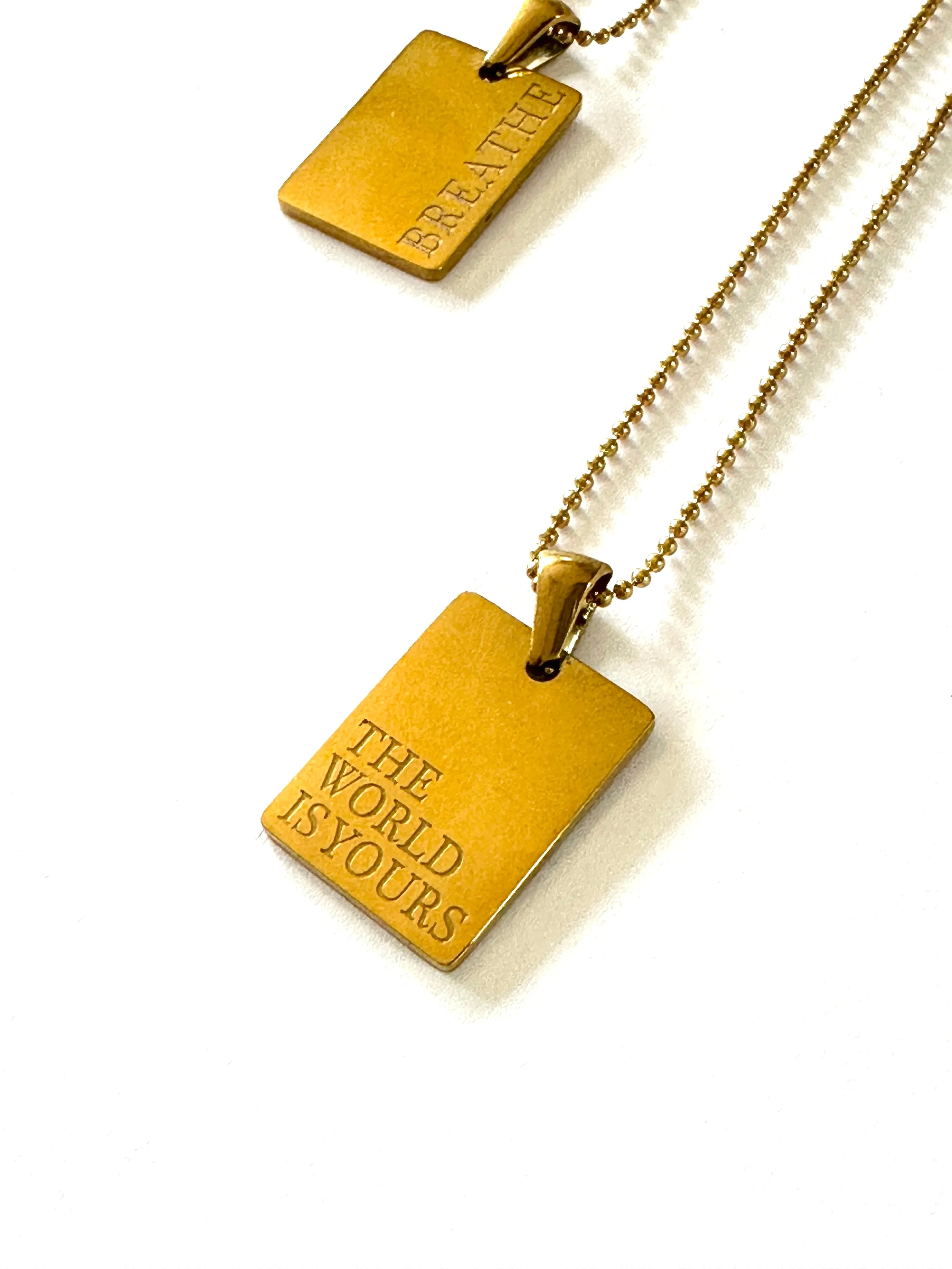 Affirmation Tarnish Free Necklace