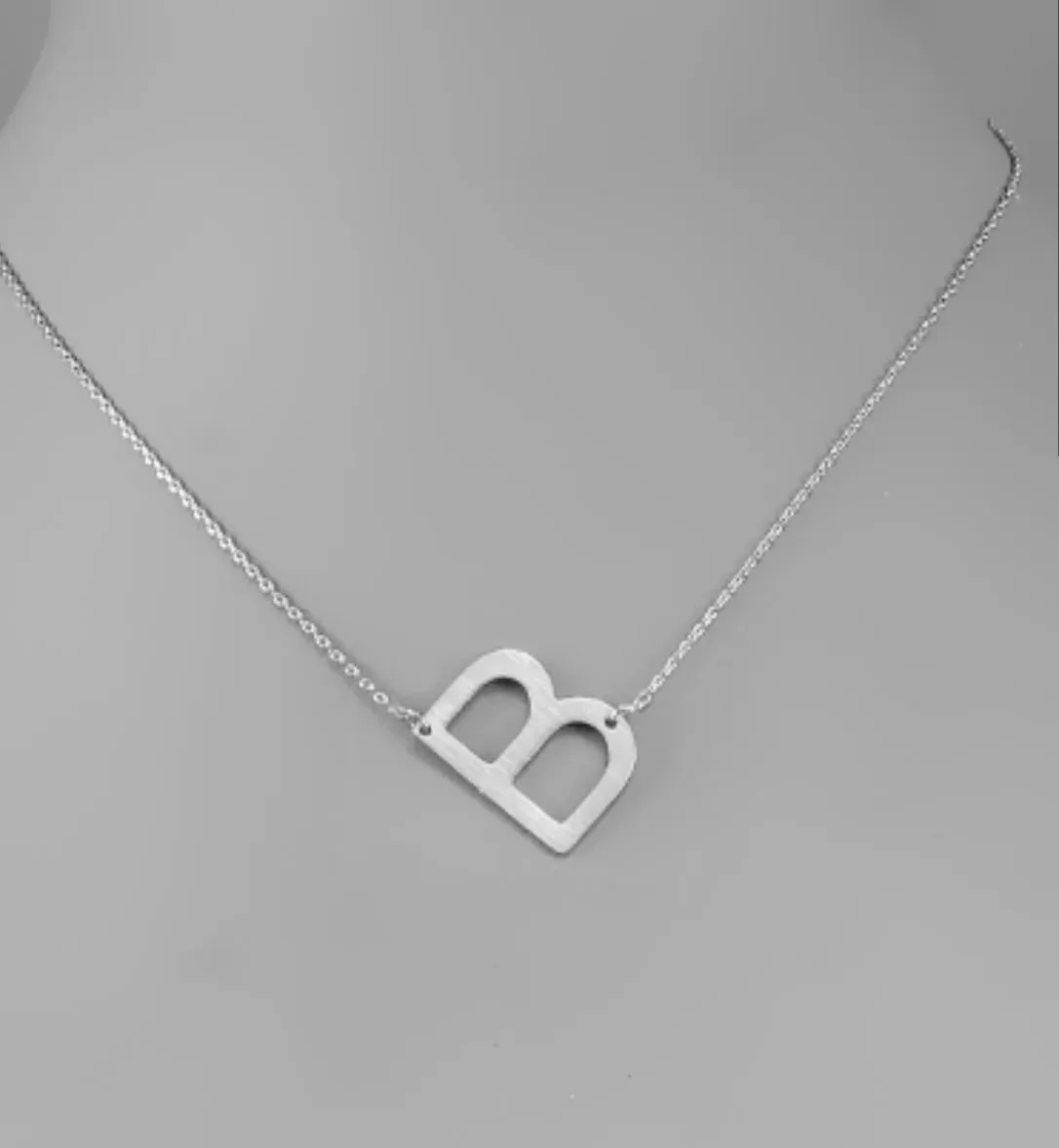 Alphabet Initial Necklace