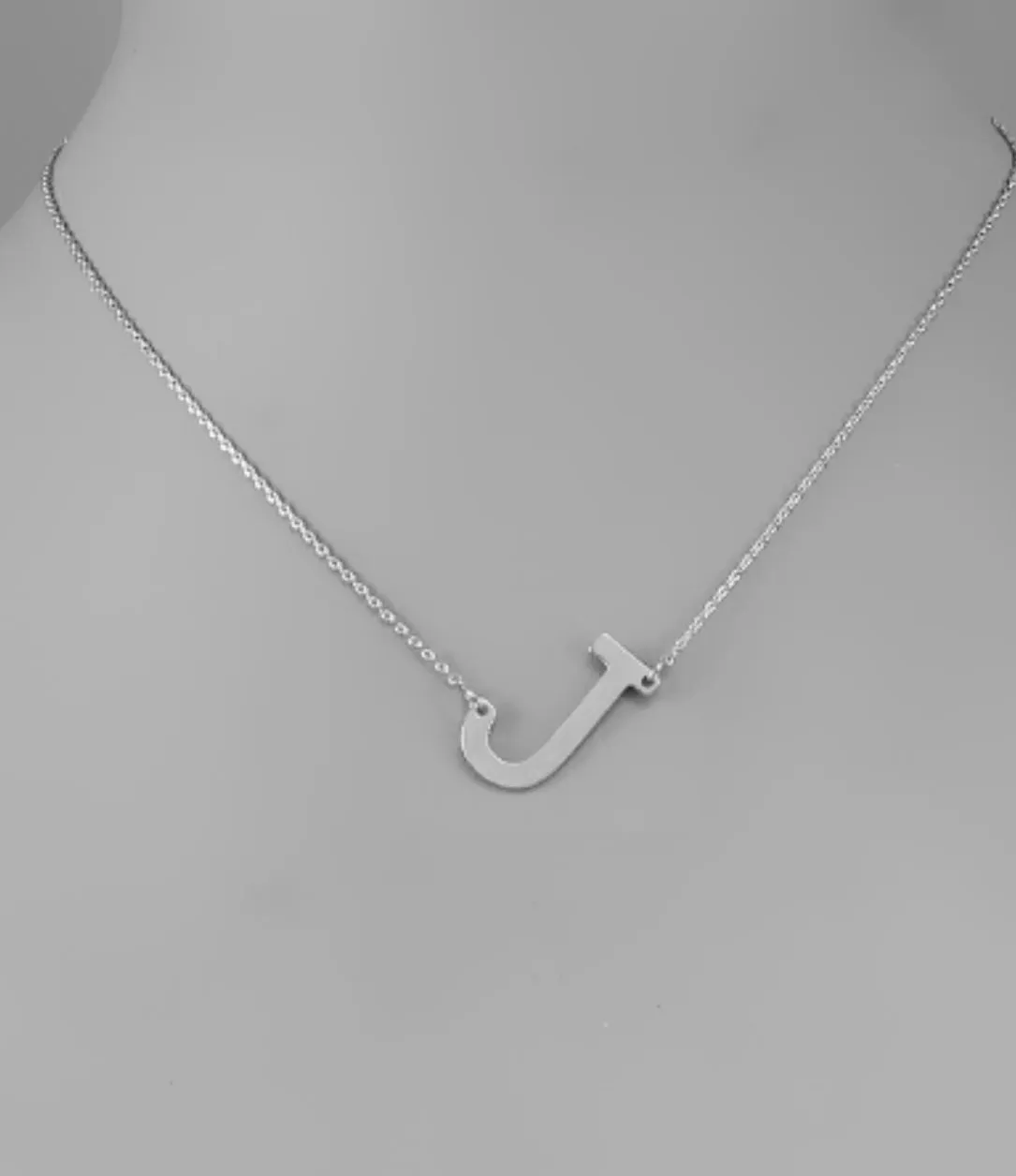 Alphabet Initial Necklace