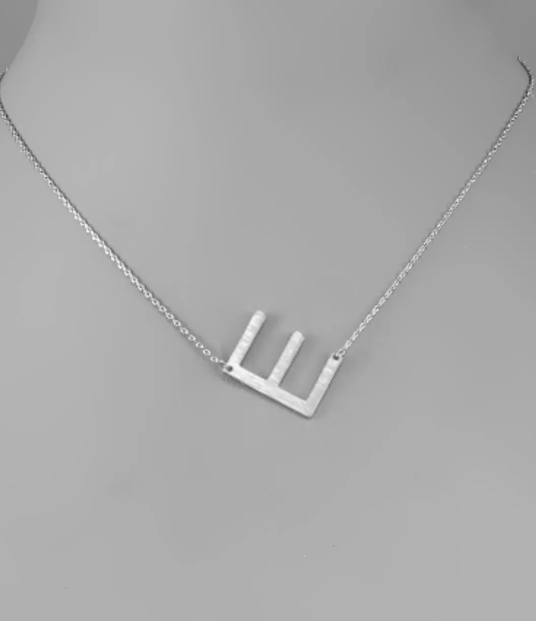 Alphabet Initial Necklace