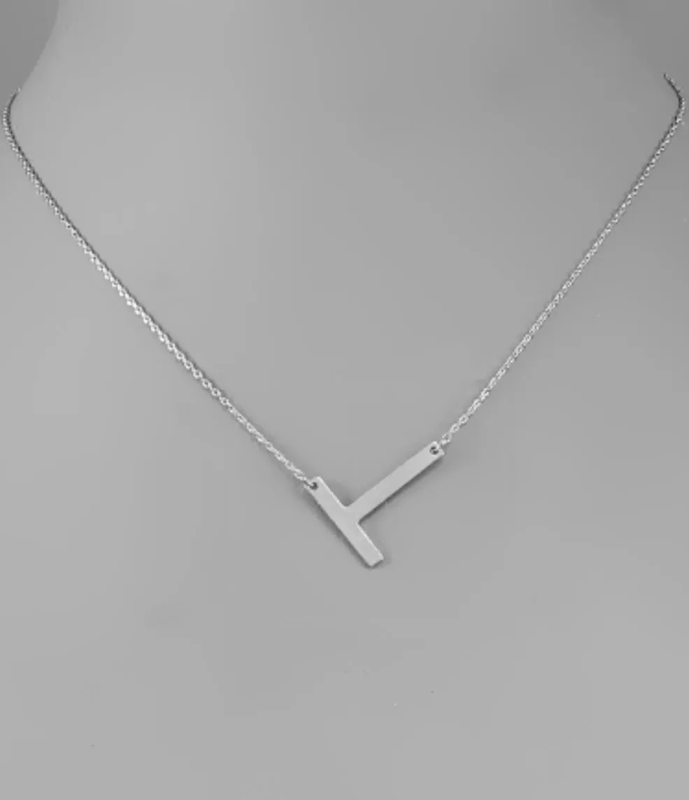 Alphabet Initial Necklace