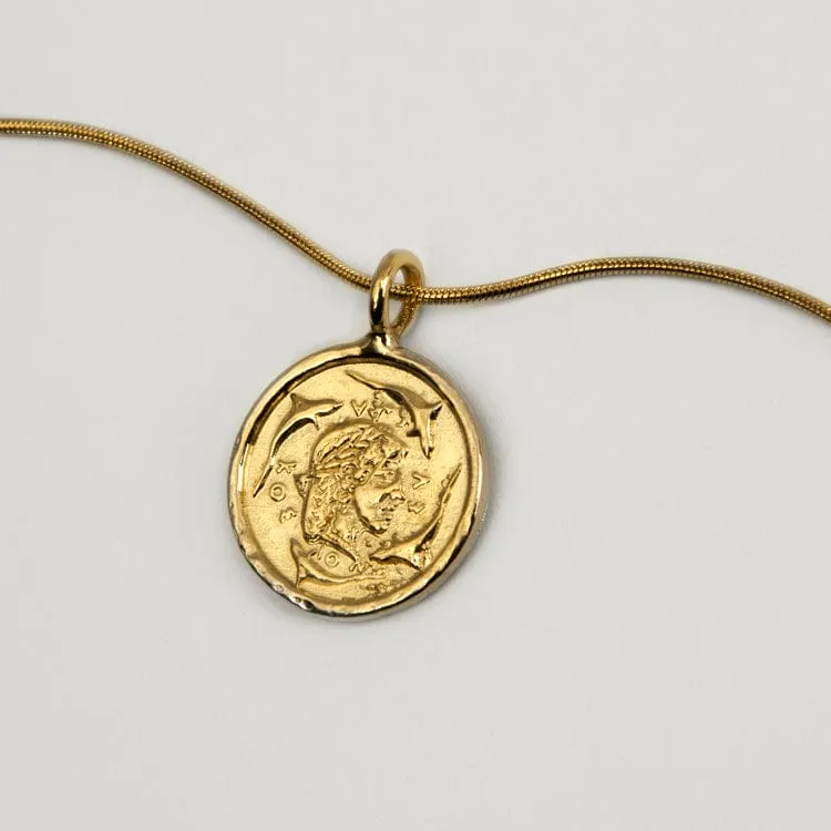 Ancient Coin Necklace