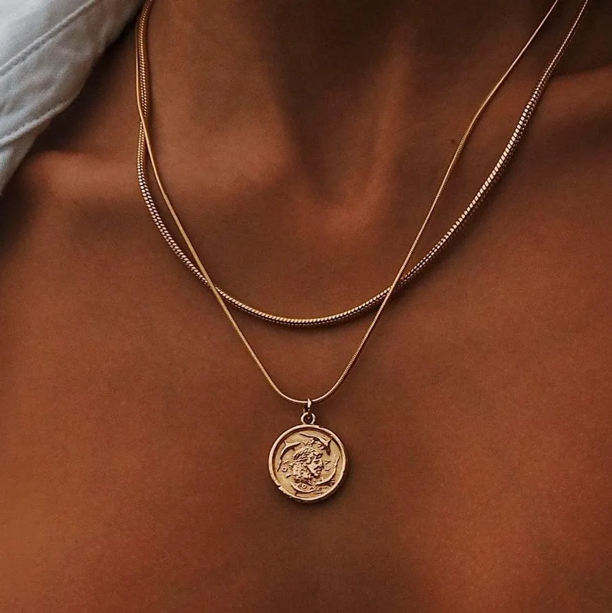 Ancient Coin Necklace