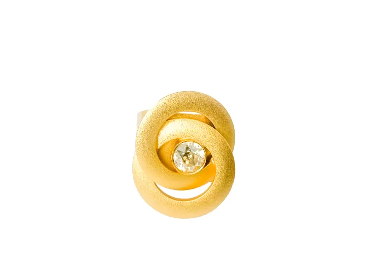 Aristotelis Zoupas, Knot Motif Gold Ring