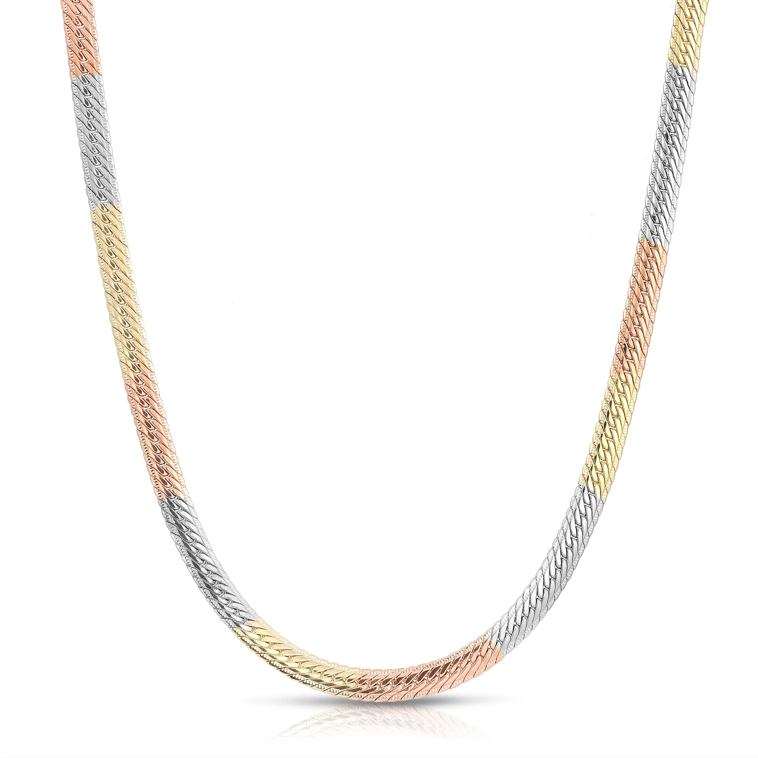 Aura Herringbone Necklace