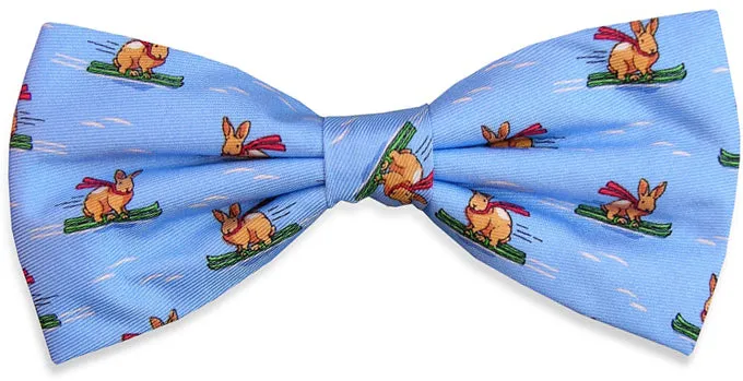 Back Bowl Bunnies: Boys Bow Tie - Blue