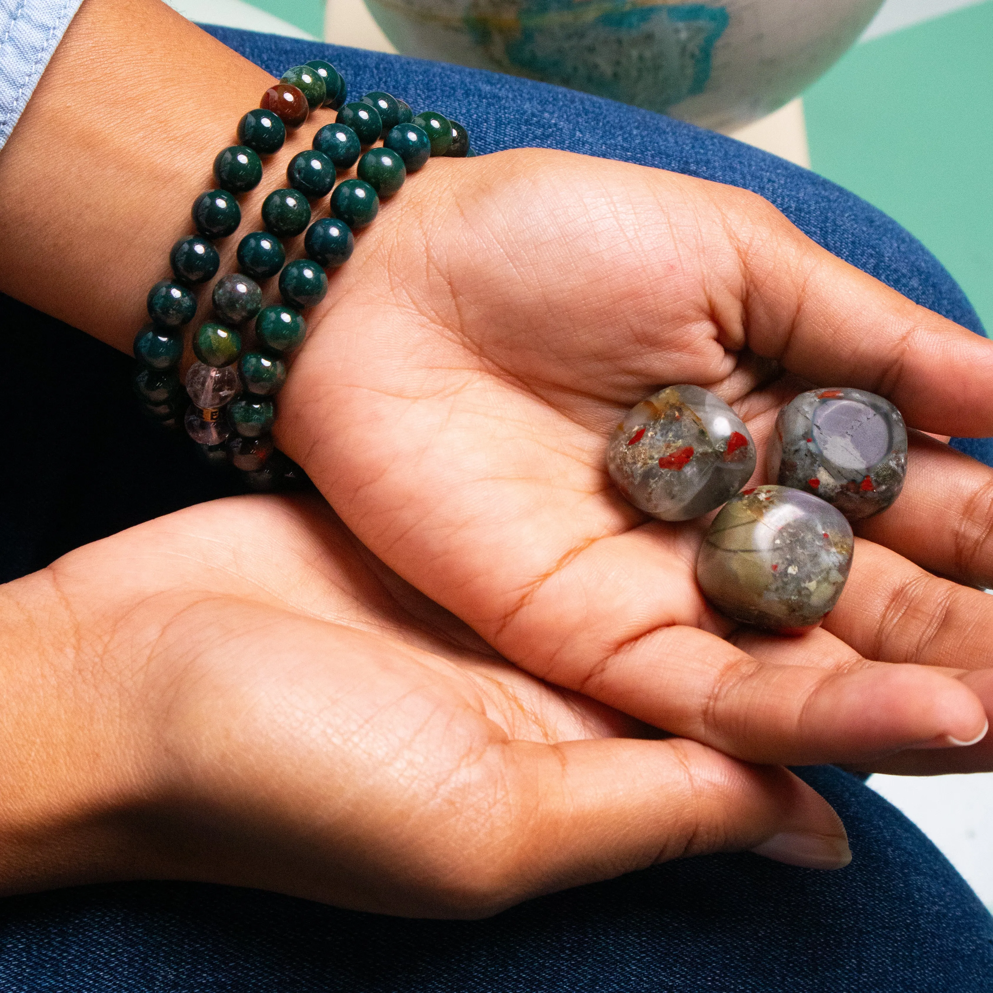 Bloodstone Bracelet