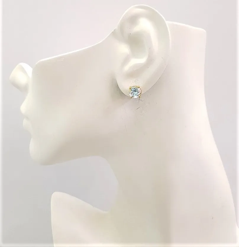 Blue Topaz Separates Earrings