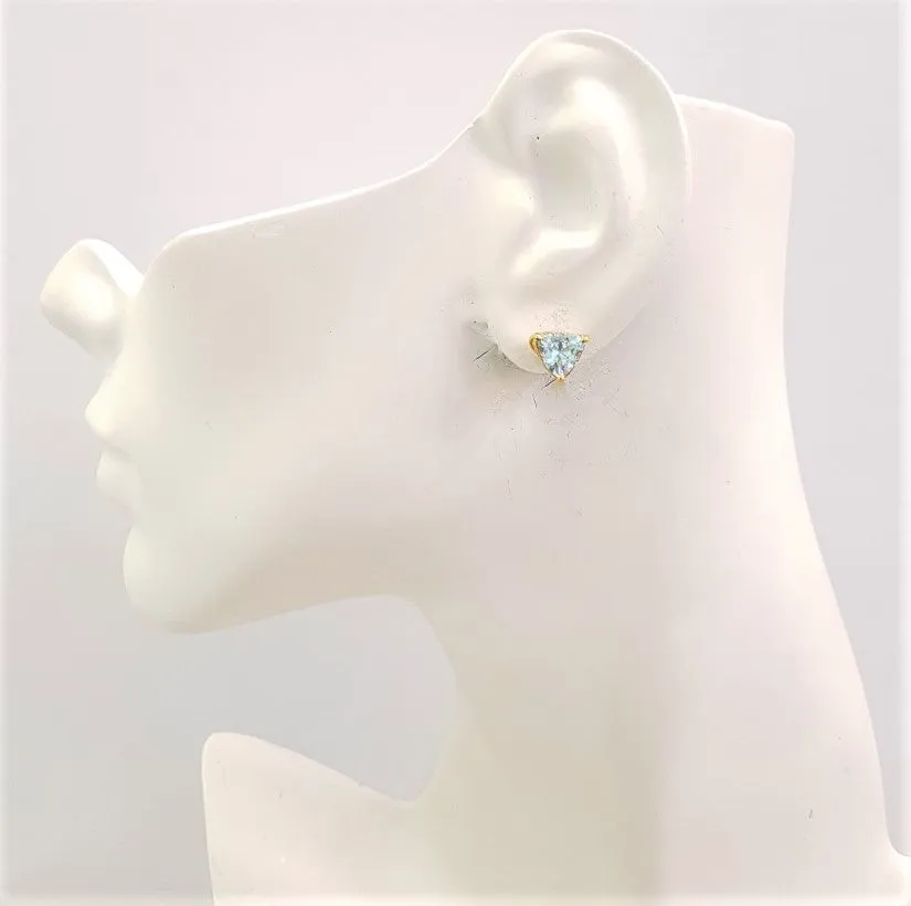 Blue Topaz Separates Earrings