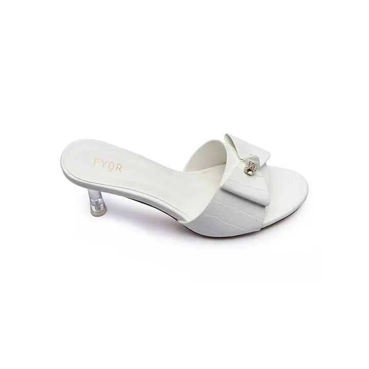 Clear Stiletto Mule HL 53