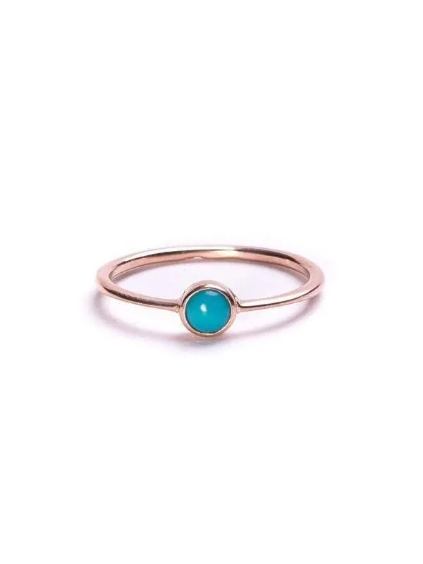 Cleo Turquoise Stacking Ring