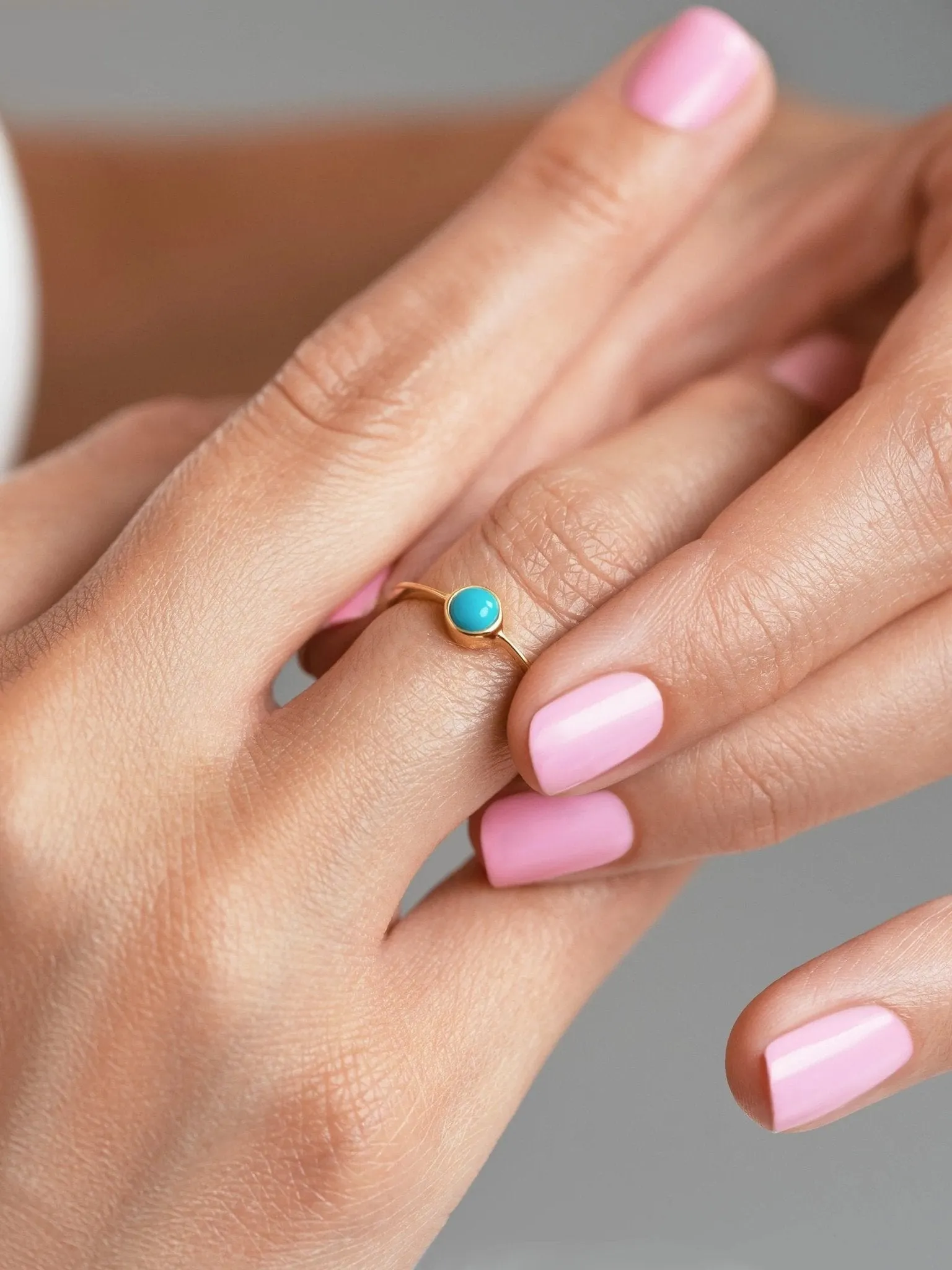 Cleo Turquoise Stacking Ring