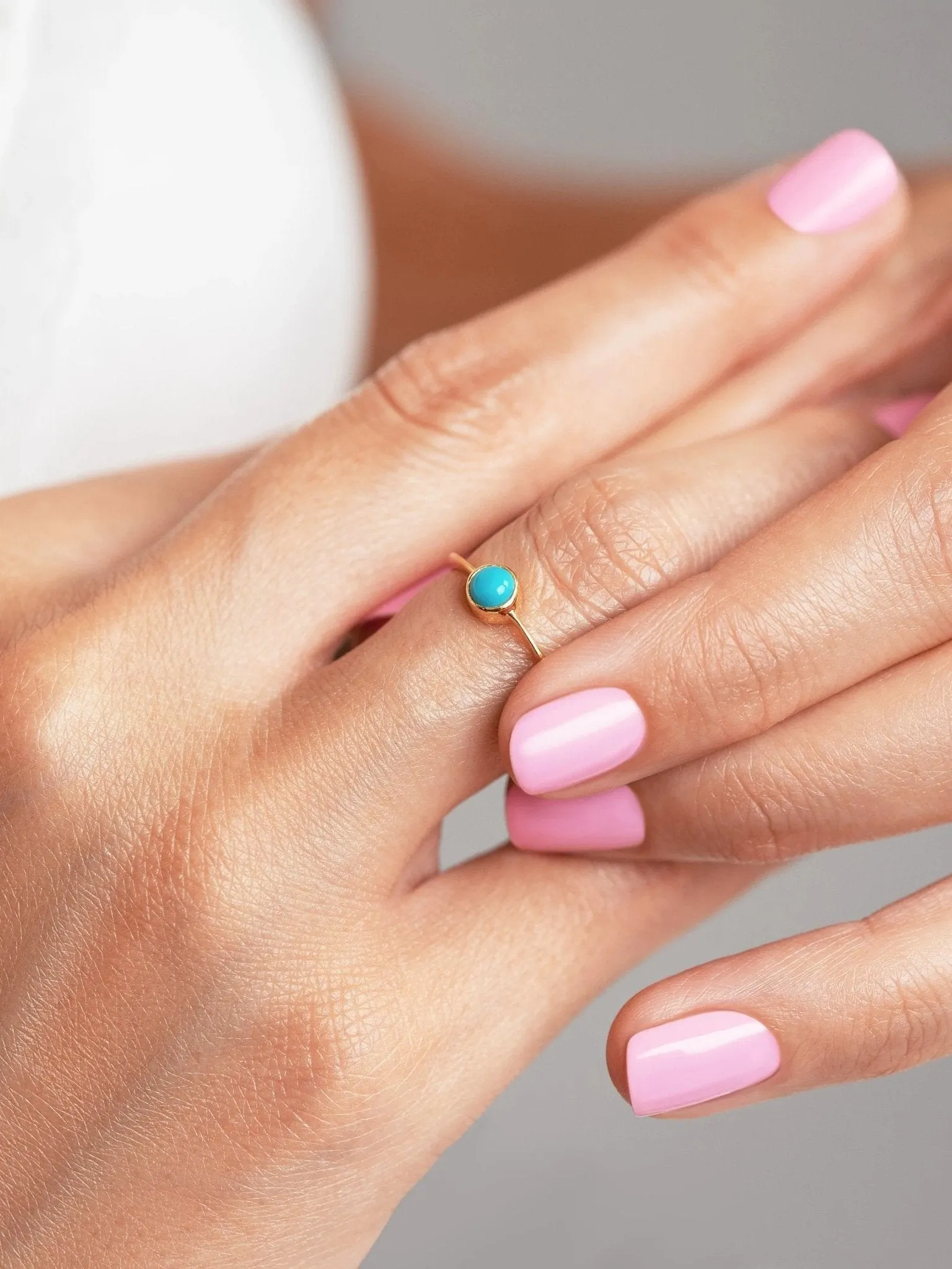 Cleo Turquoise Stacking Ring