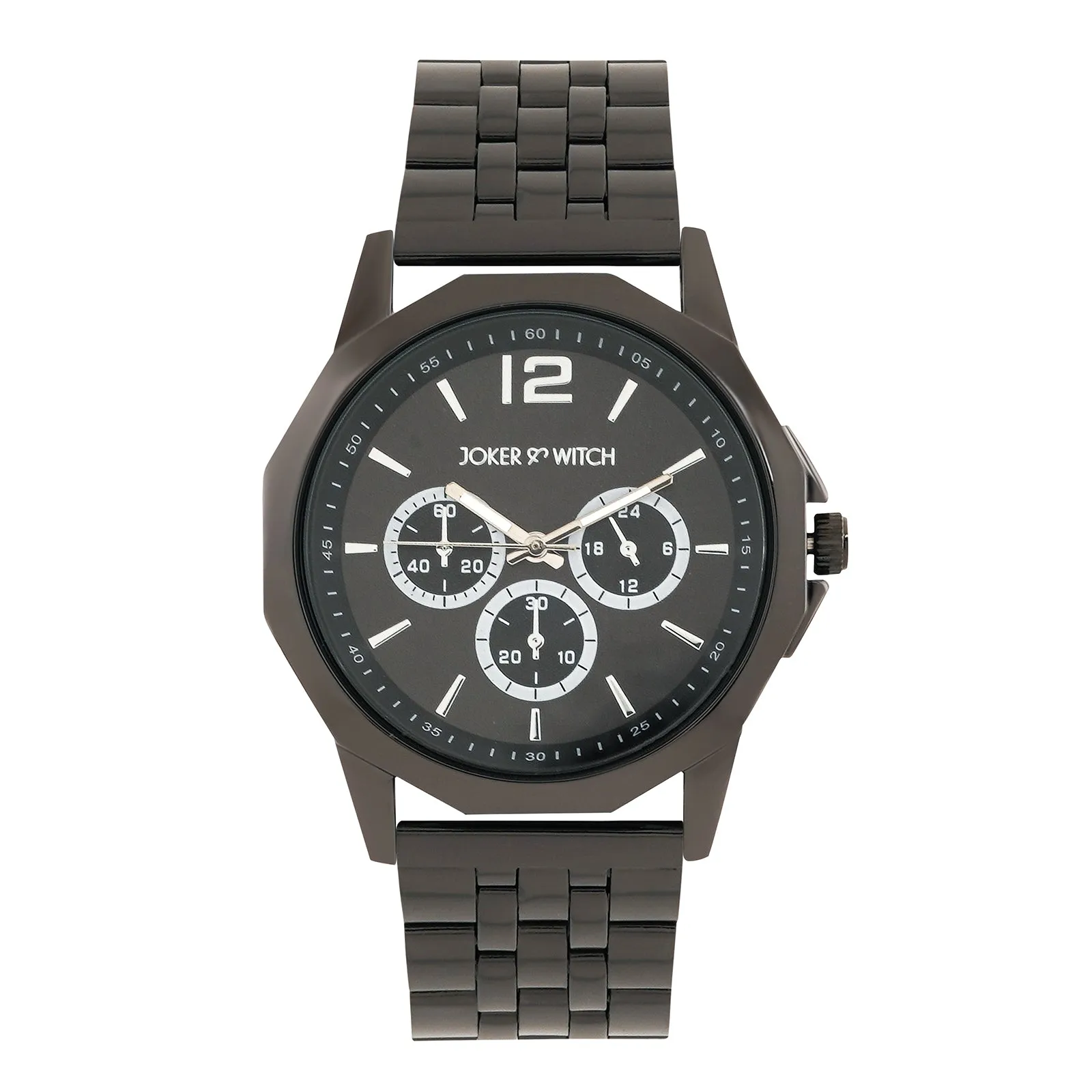 Daytona Black Dial Gunmetal Metallic Strap