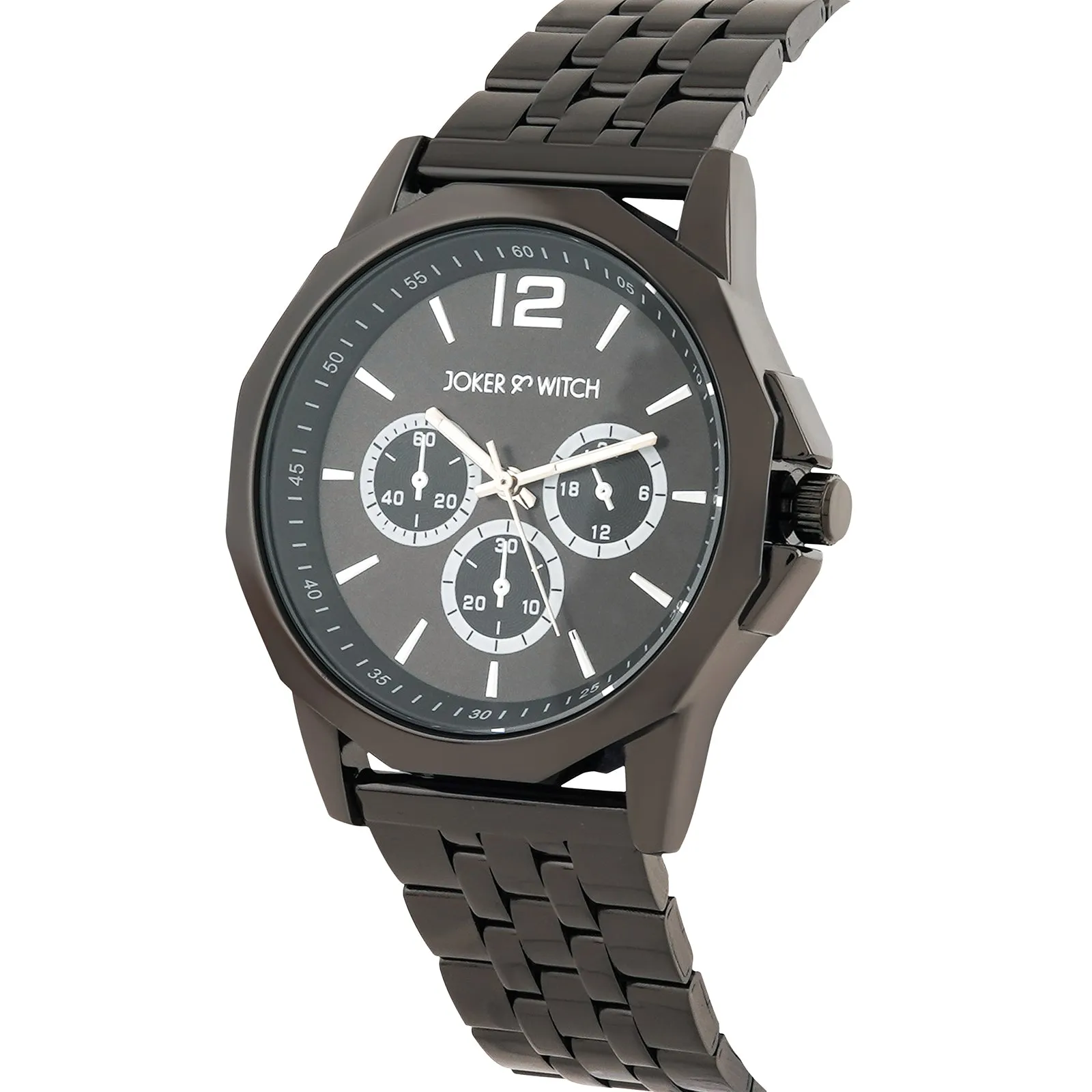 Daytona Black Dial Gunmetal Metallic Strap