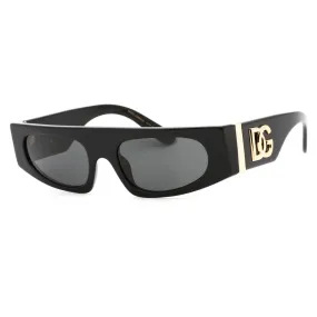 Dolce & Gabbana 0DG4411 Sunglasses Black / Grey Women's