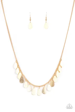 Eastern CHIME Zone - Gold Paparazzi Necklace