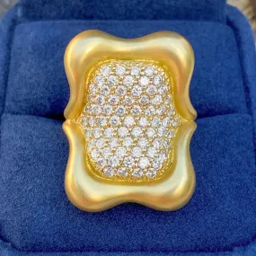 Estate Pavé Diamond Ring