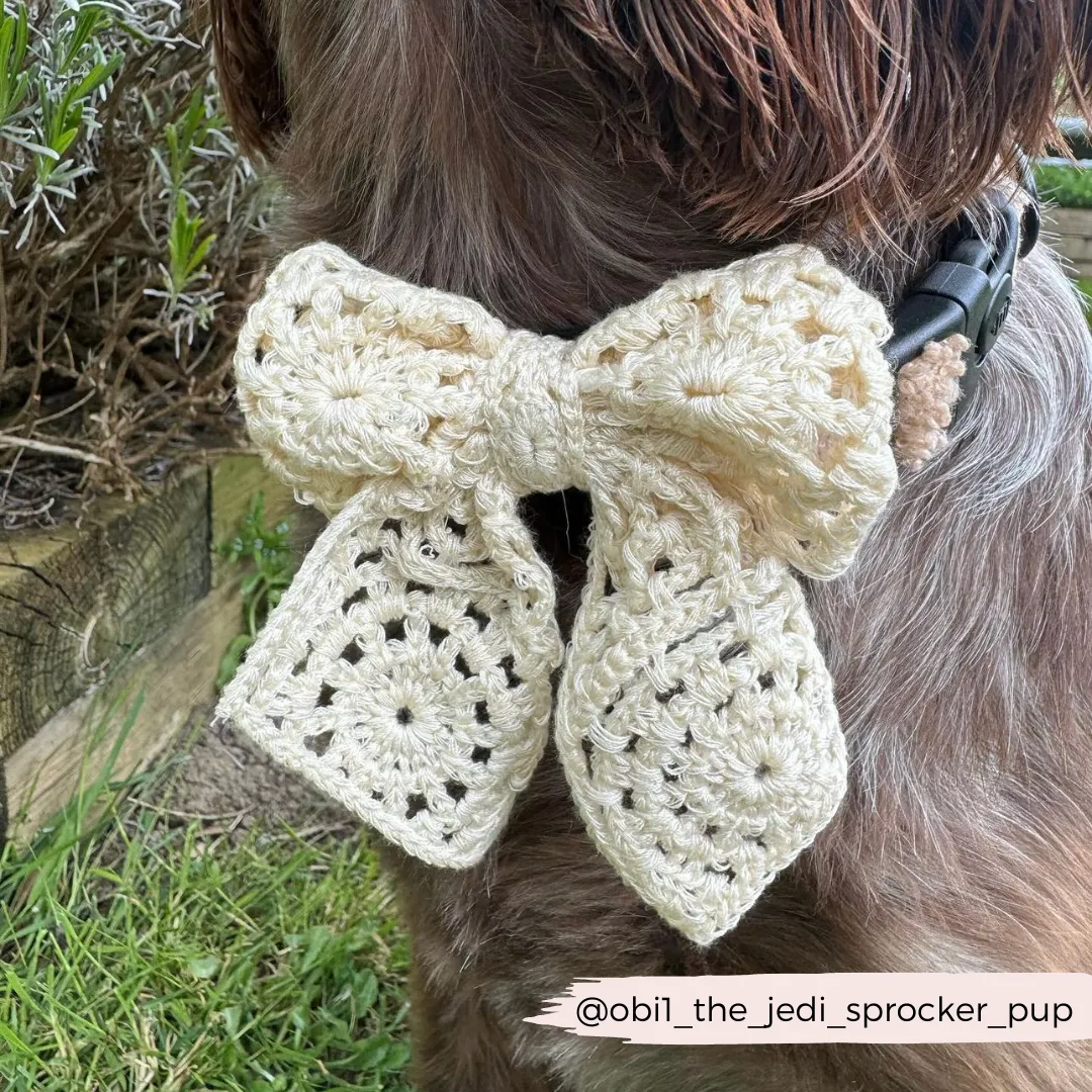 Festival Crochet Sailor Bow Tie