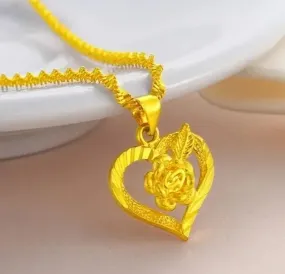 Gold Colour Necklace Pendant Necklace Fashion For Women S4559746