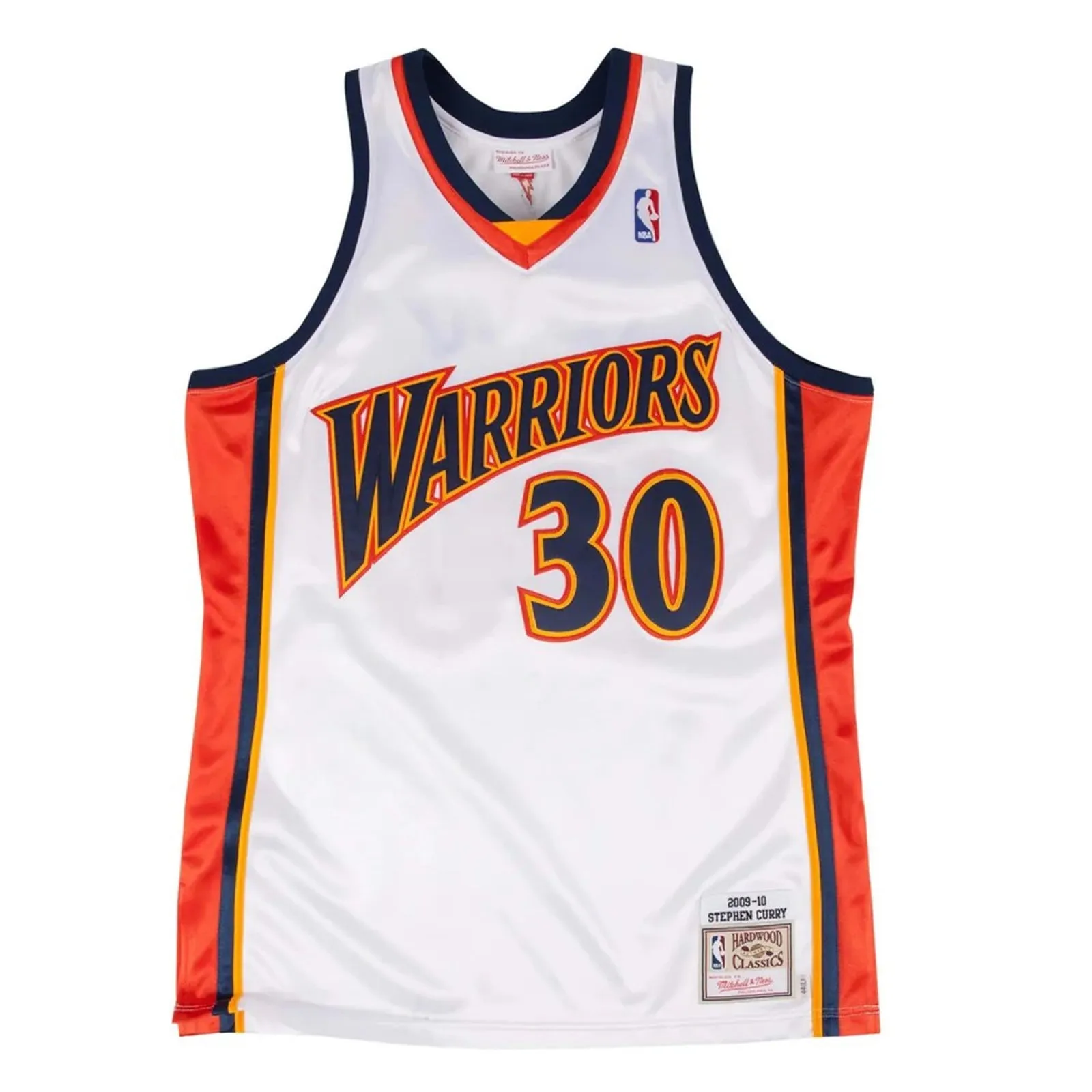 Golden State Warriors 2000-10 Stephen Curry 30 Hardwood Classics Swingman Jersey by Mitchell & Ness