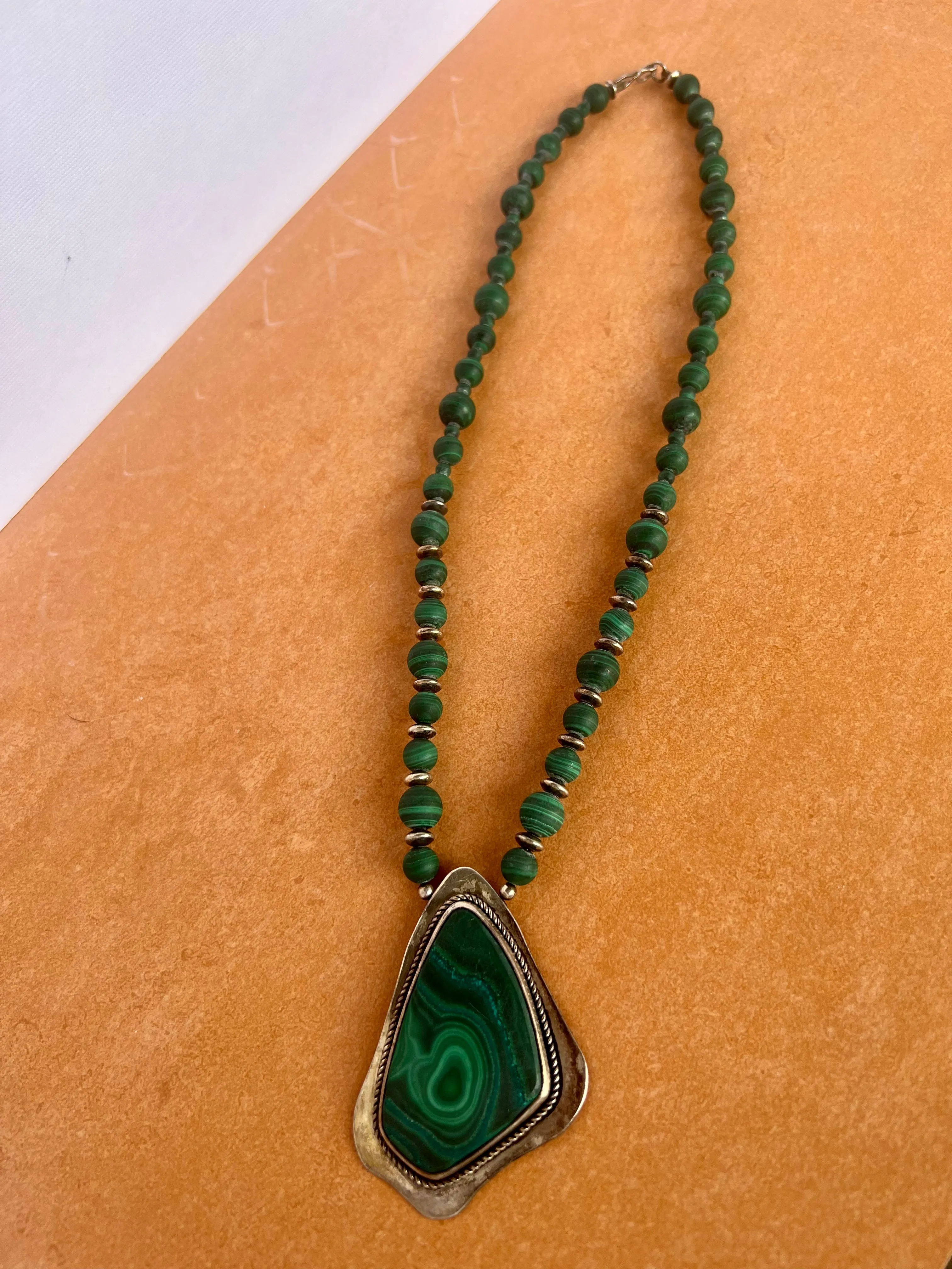 Green Agate Necklace