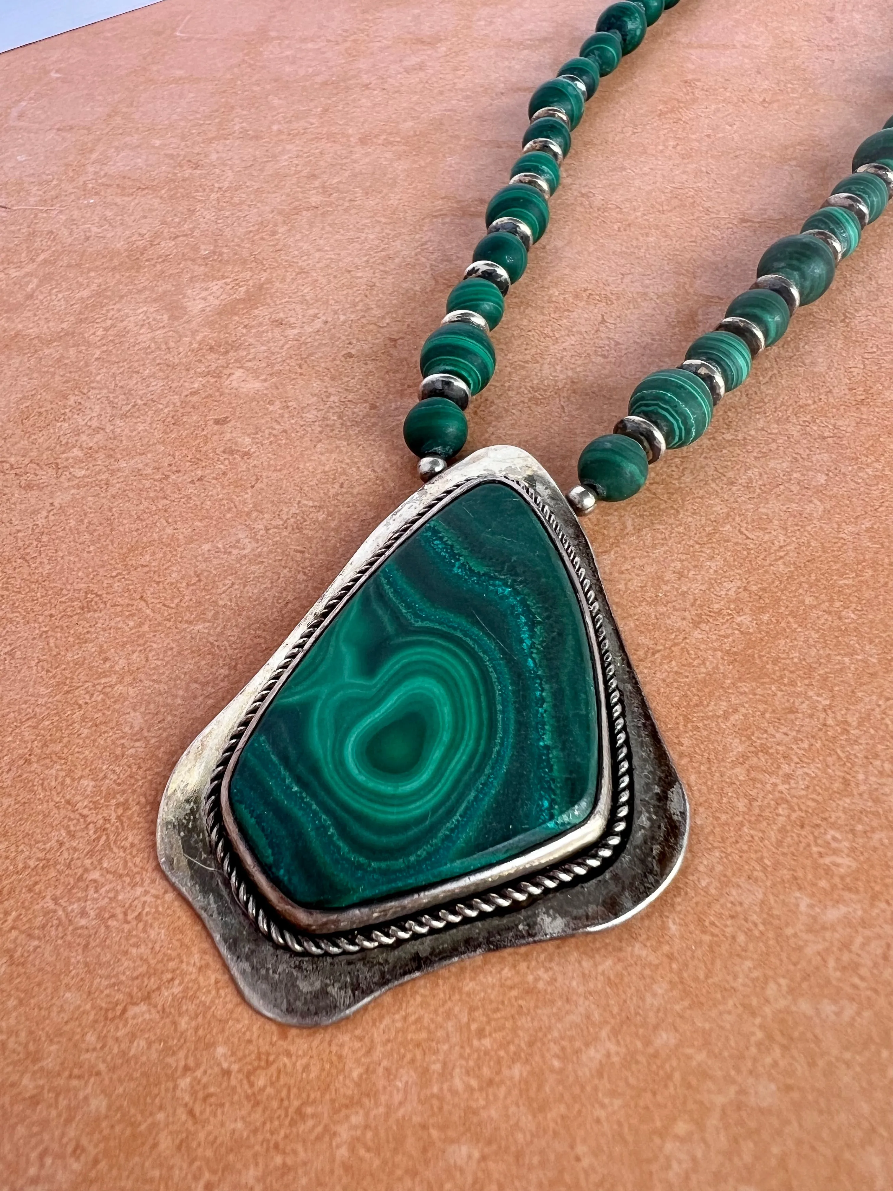 Green Agate Necklace