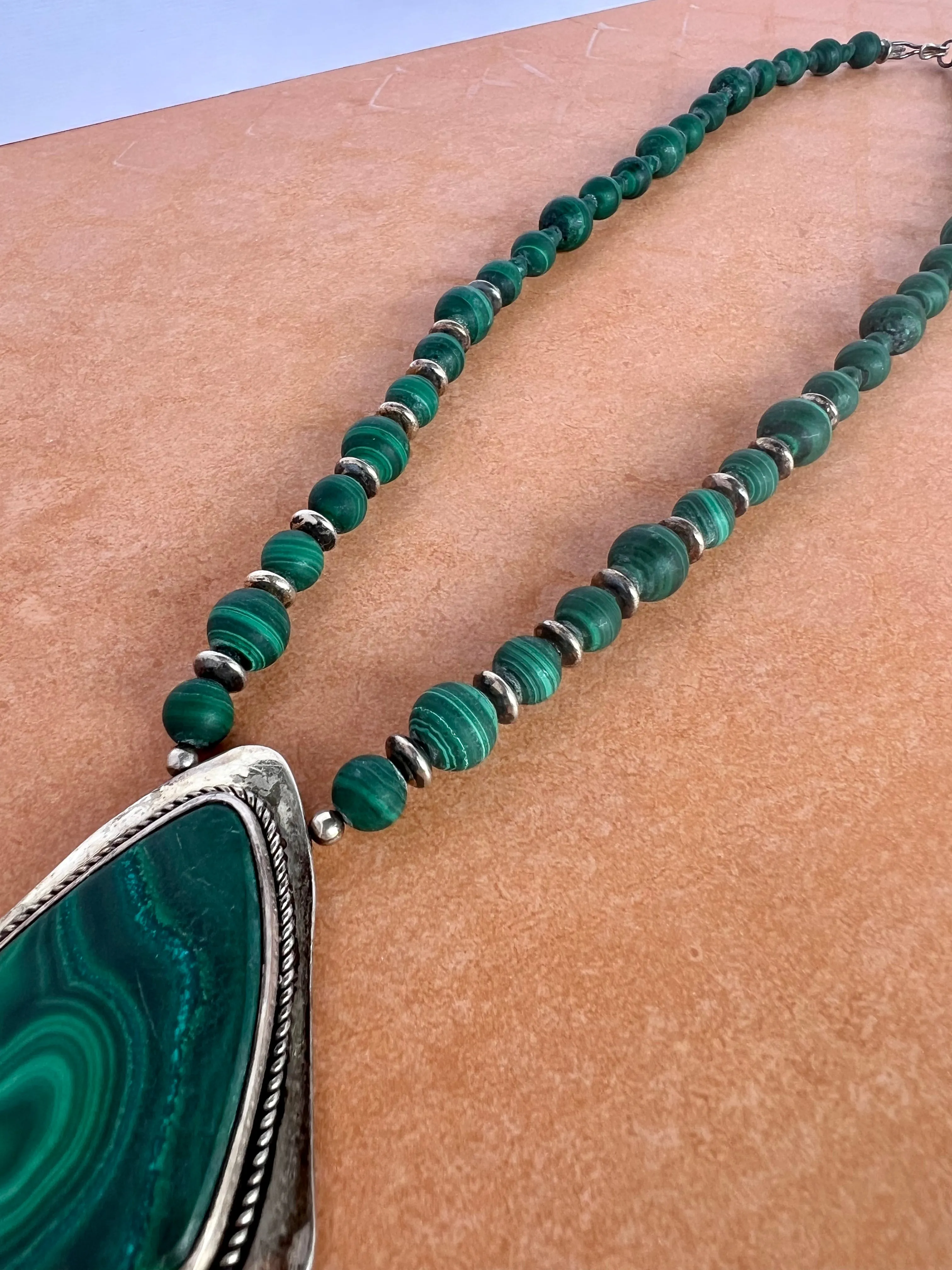 Green Agate Necklace