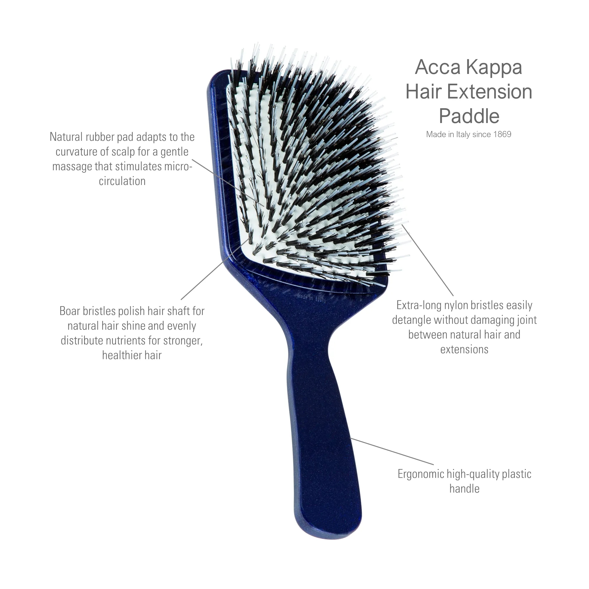 Hair Extension Paddle Brush