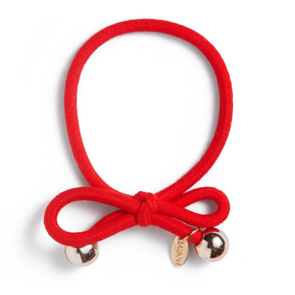 Hair Tie Gold Bead