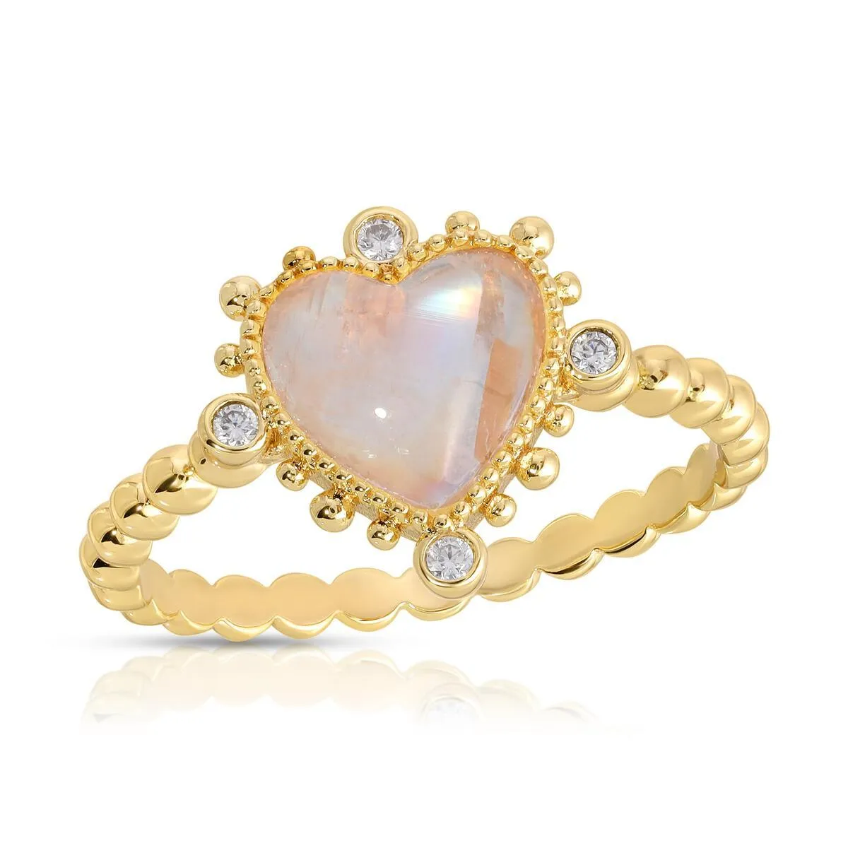 Heavenly Heart Ring