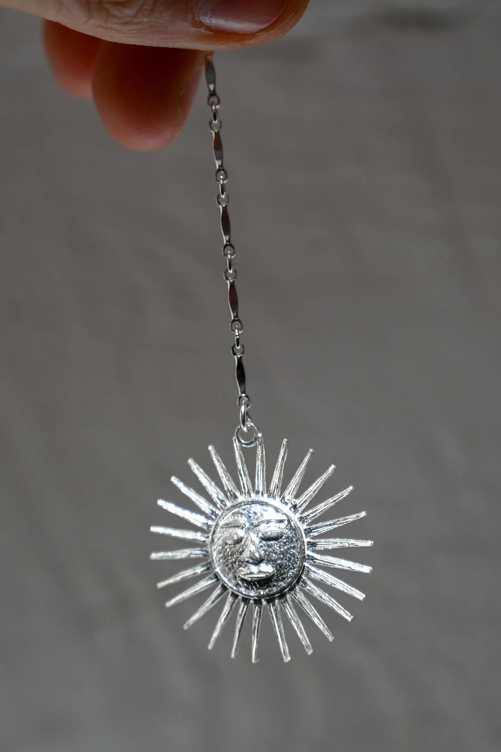 I Stand In My Light Sun Lariat Necklace