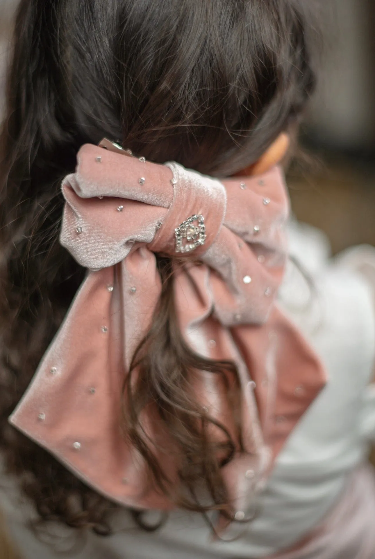 Juliette Velvet Hair Bow