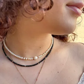 La Perla Baroque Pearl Choker Necklace