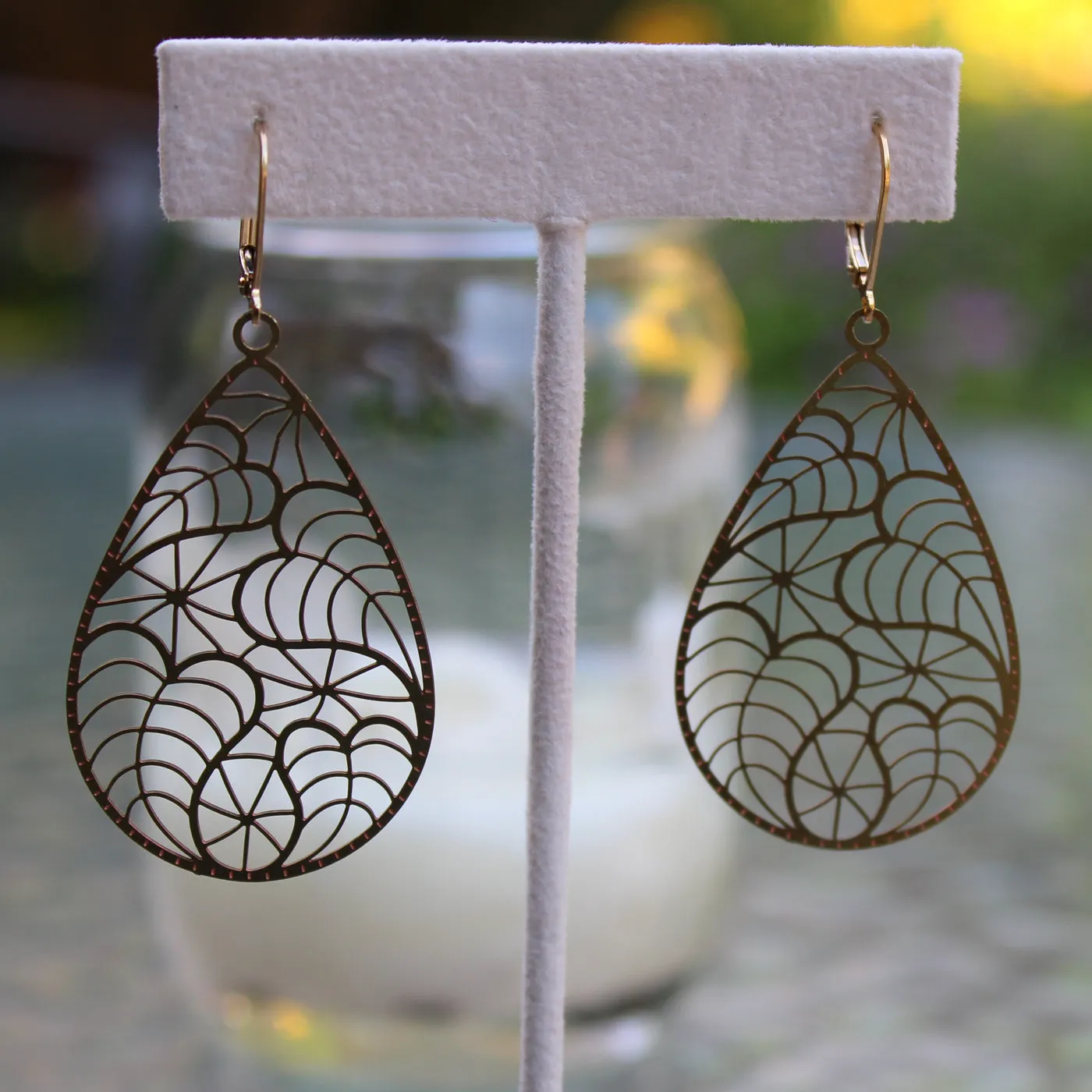 Leaf Gold Earrings