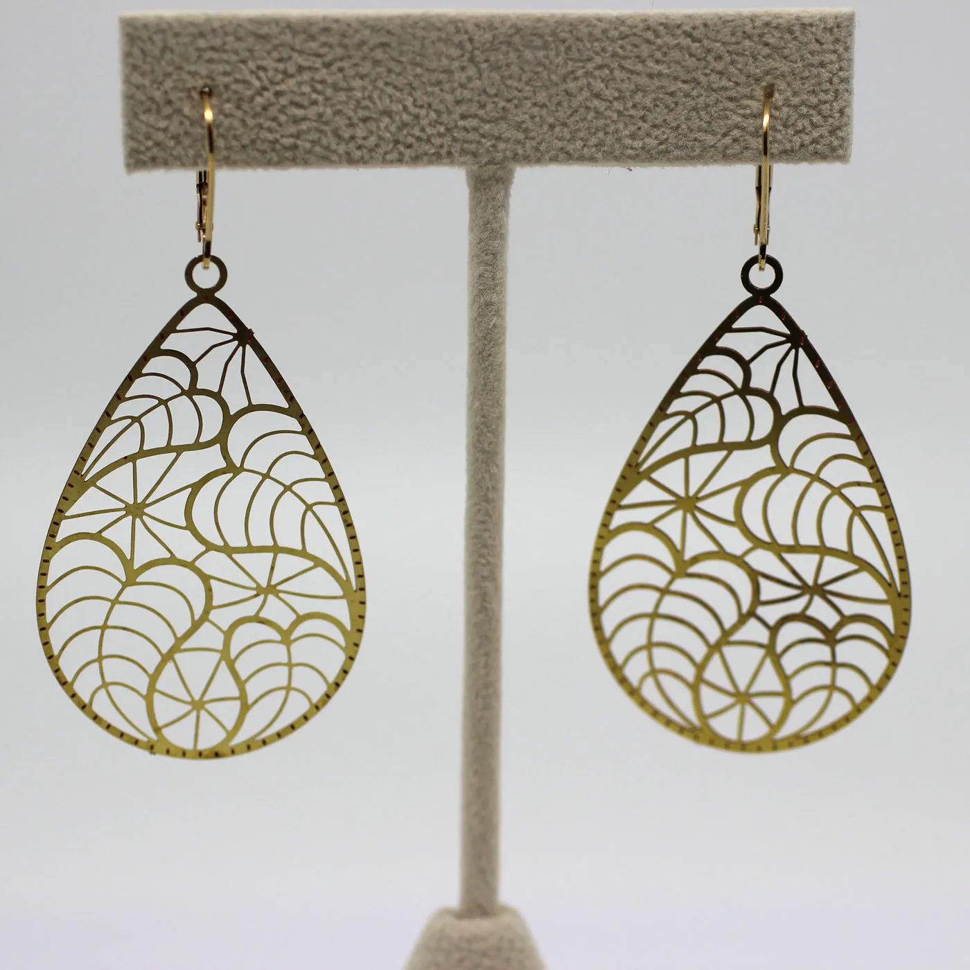 Leaf Gold Earrings