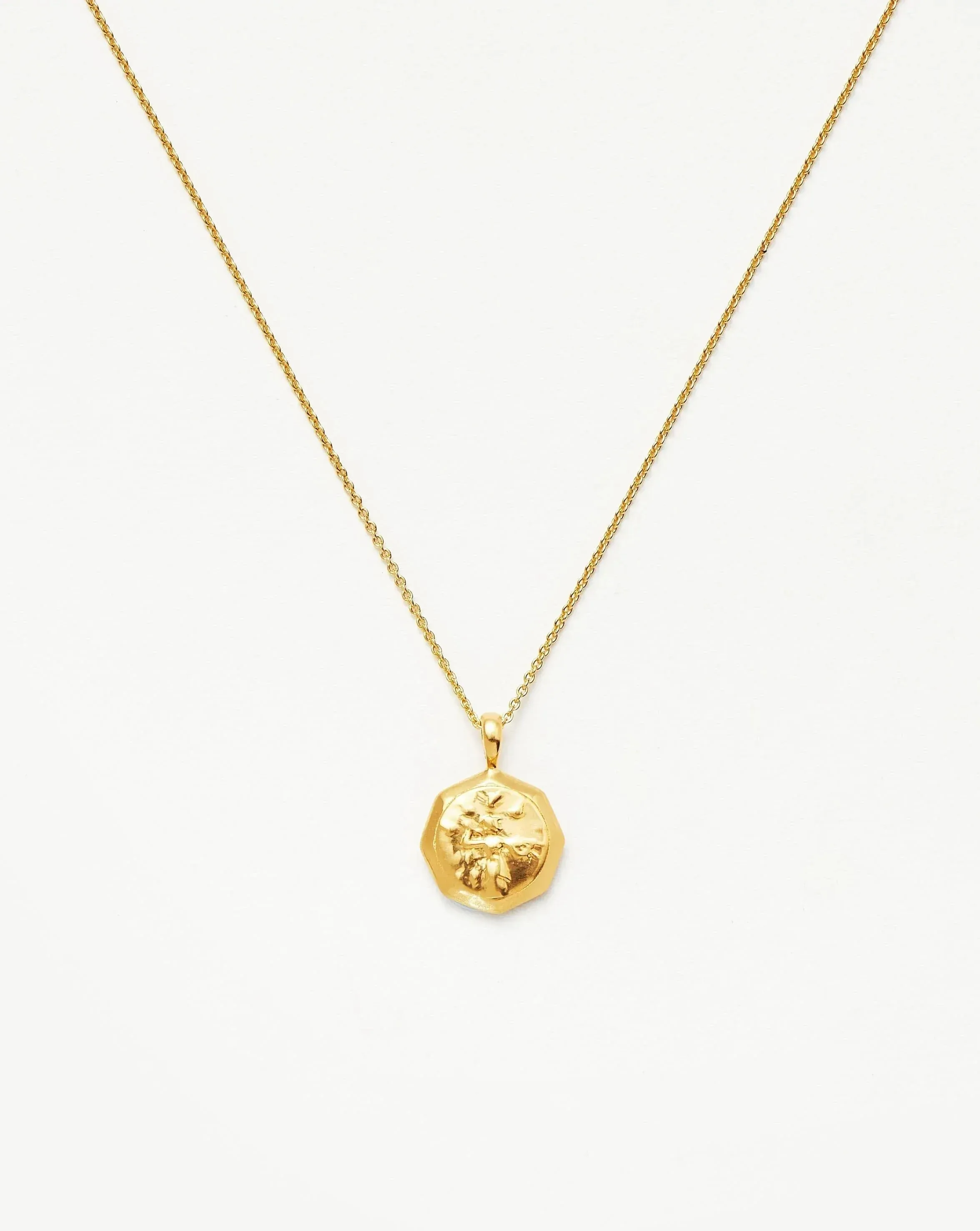 Lucy Williams Octagon Coin Necklace