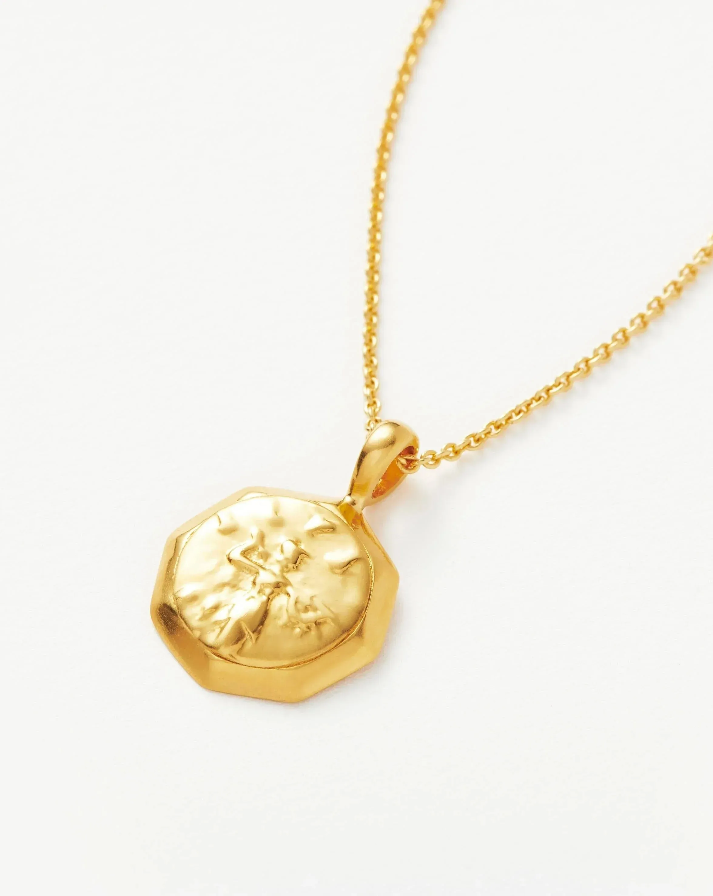 Lucy Williams Octagon Coin Necklace