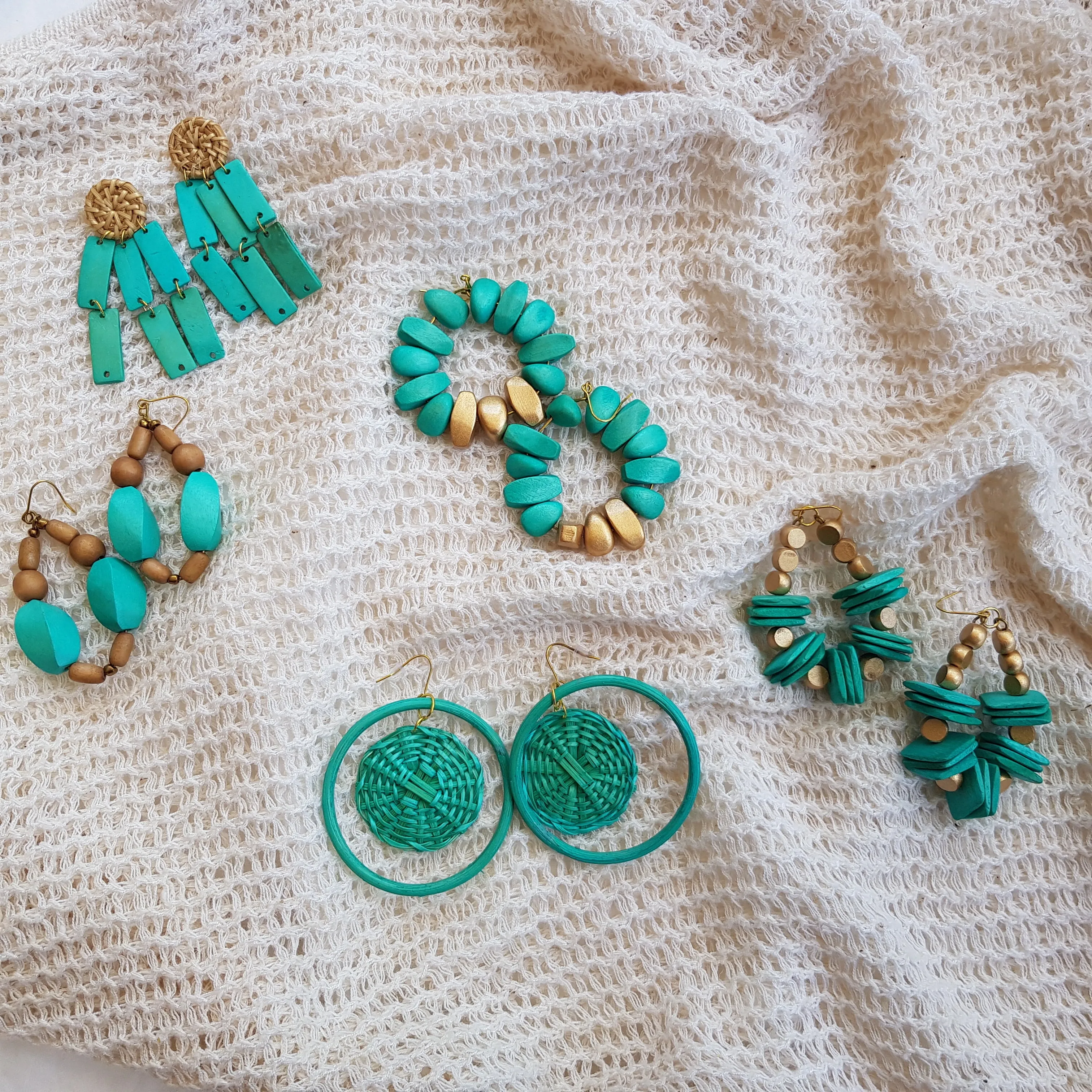 Madeline Earrings in Turquoise