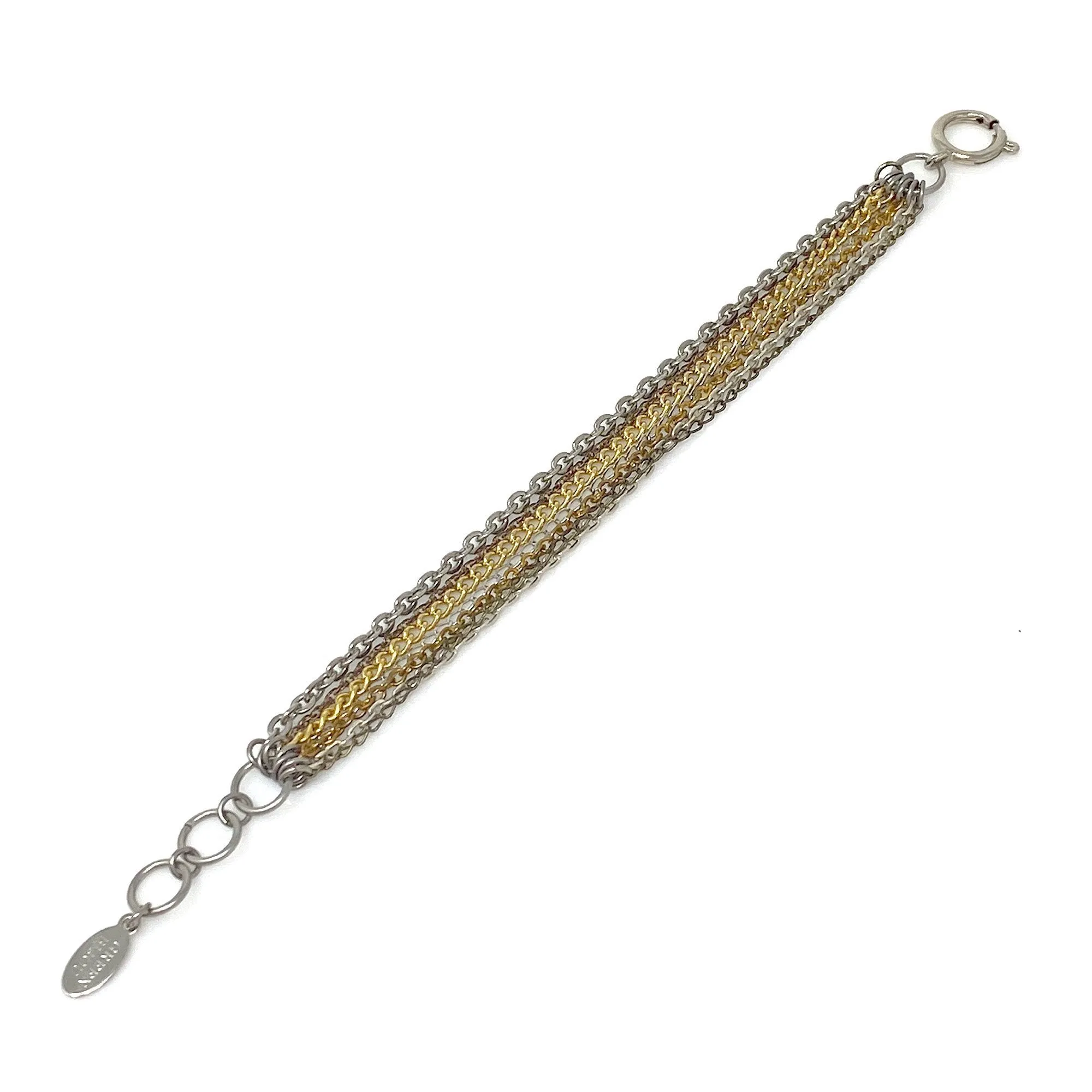 MASON mixed metal chain bracelet