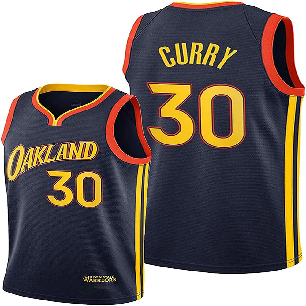 Men's Golden State Warriors Stephen Curry City Edition Navy