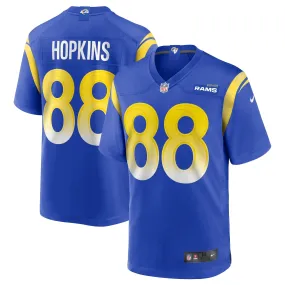 Men's Nike Brycen Hopkins Royal Los Angeles Rams Game Jersey