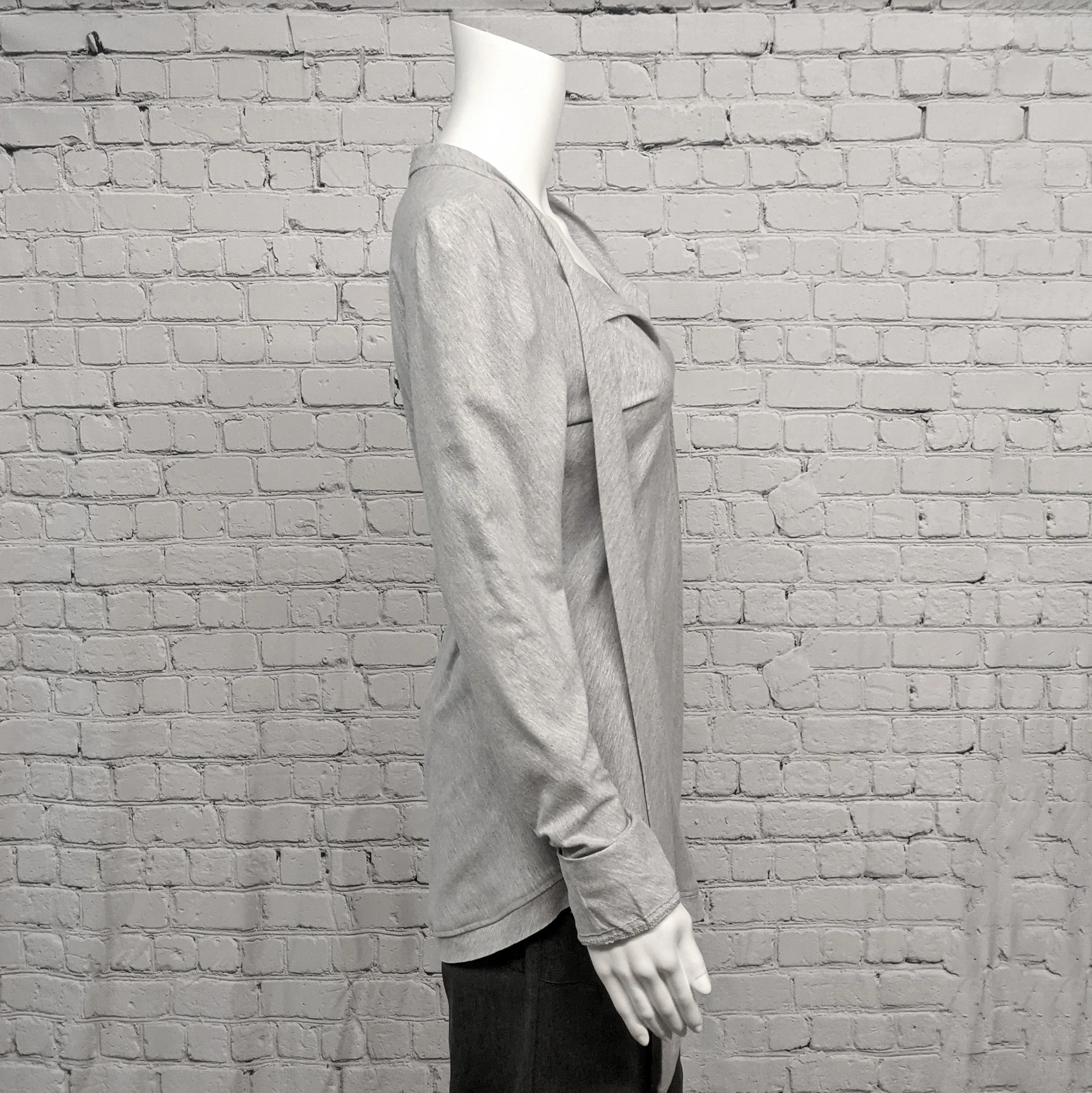 NEW! Petra Top in Heather Gray by Kim Schalk