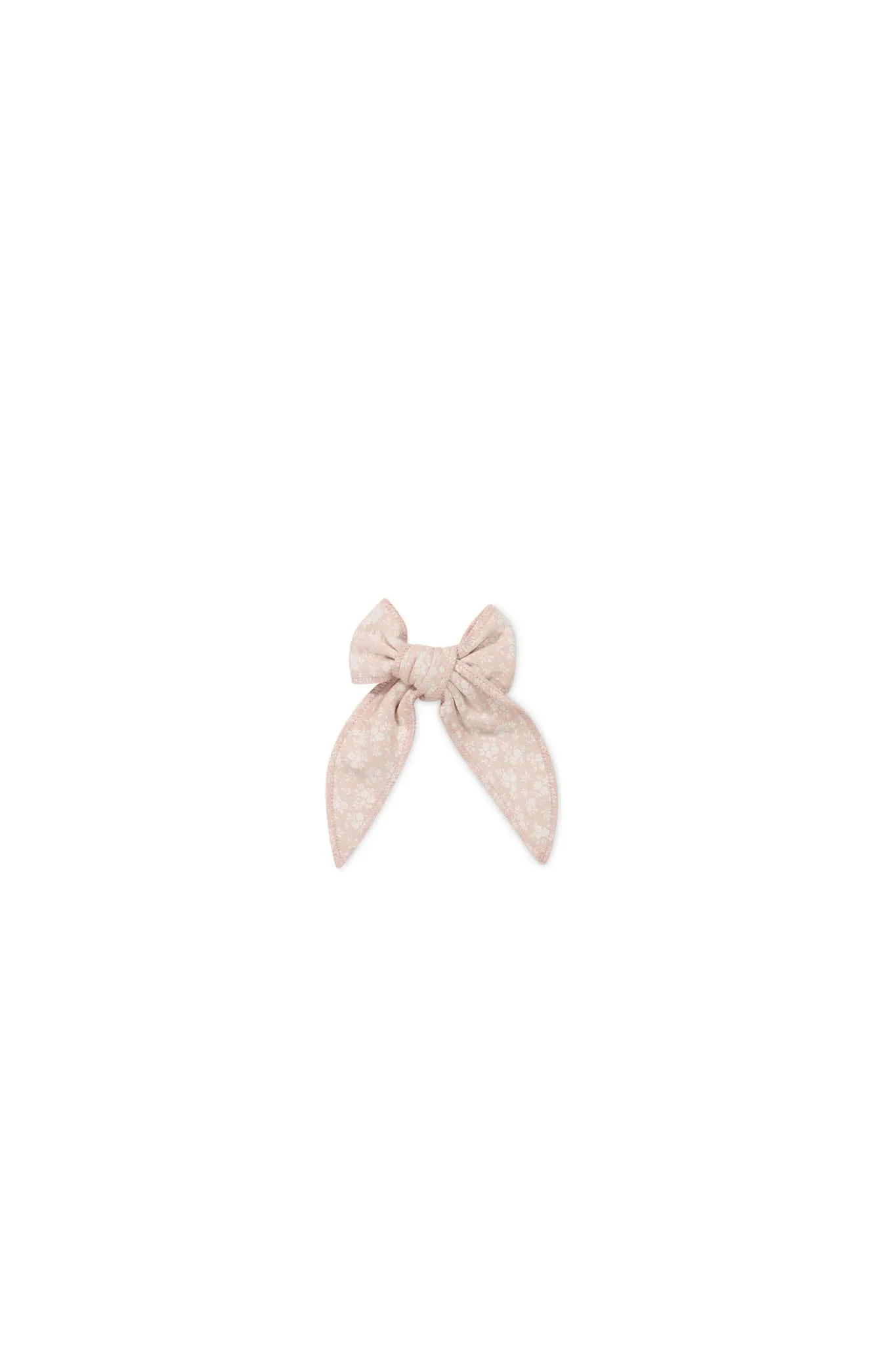 Organic Cotton Bow - Rosalie Field Rose