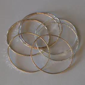 Oval Bangle Bracelet